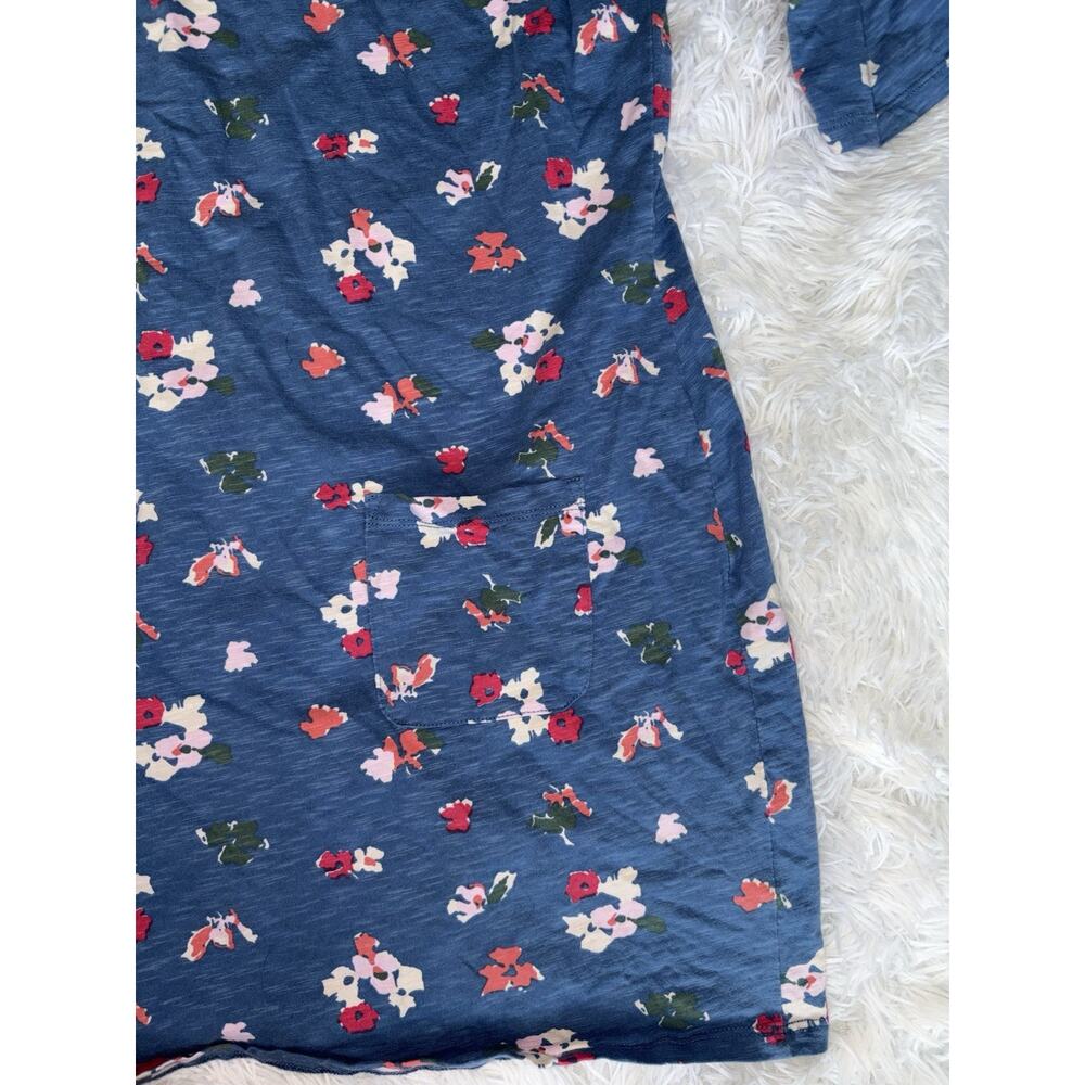 Boden Women’s 6 Blue Floral Two Pocket Knit Dress. Pretty, Exc. Quality & Cond - Picture 6 of 11